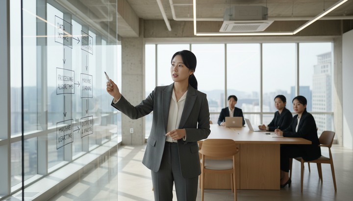 고급 프롬프트 엔지니어링을 공부하는 모습