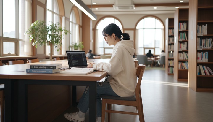 AI 페르소나 개념을 공부하는 한국 직장인