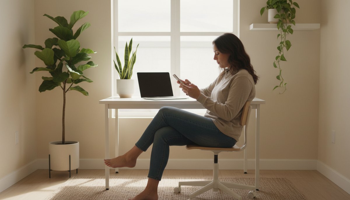 서울 카페에서 노트북으로 영상 편집하는 한국인 여성