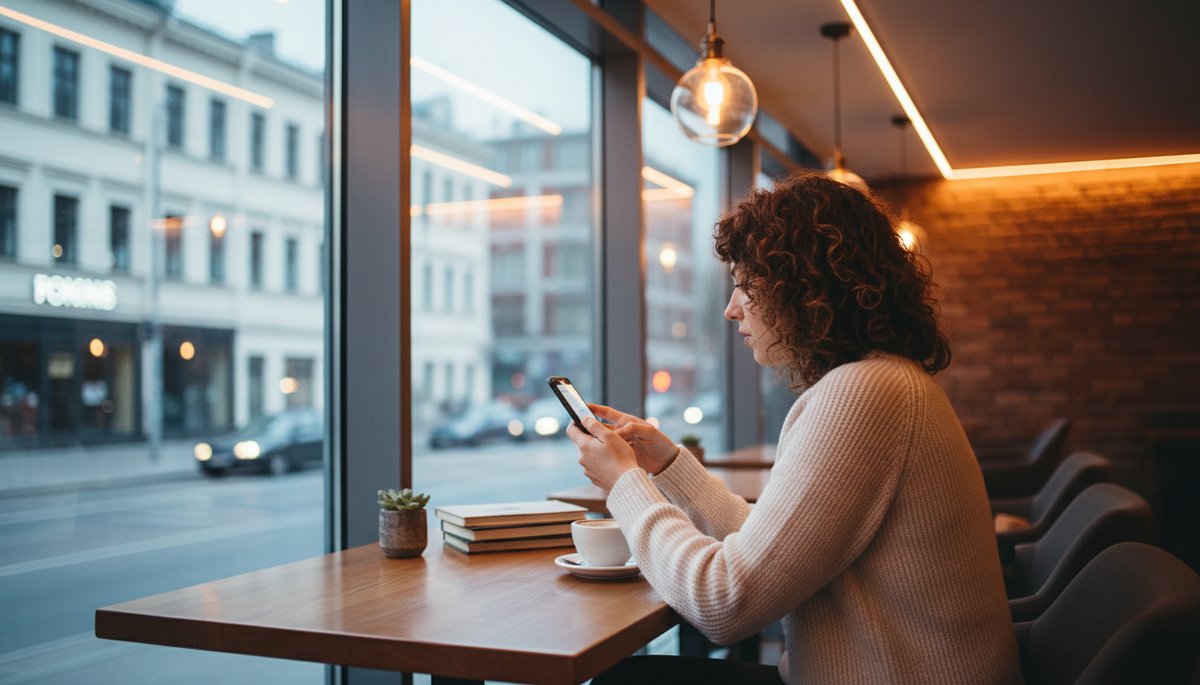 한국인 남성이 코워킹 스페이스에서 헤드폰을 끼고 영상 편집하는 모습