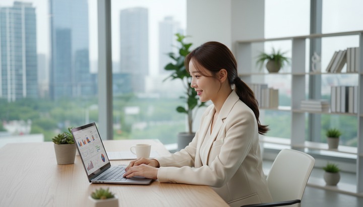 구독 플랜을 비교하는 모습