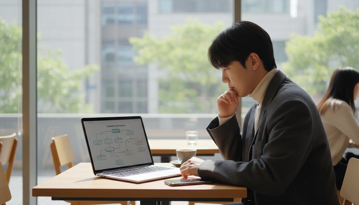 ChatGPT 프롬프트 체이닝 개념 설명 - 단계별 AI 대화 흐름