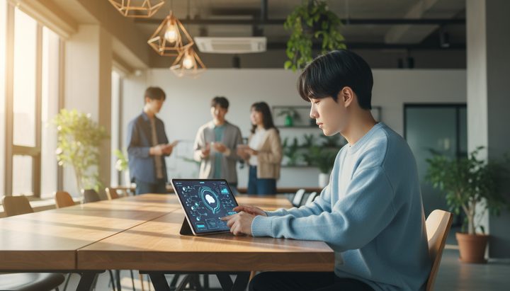 예시를 포함한 프롬프트로 일관된 결과를 얻는 화면