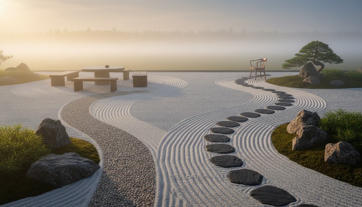 두 갈래 길이 나뉘는 모습 - 그룹형과 개인형 선택