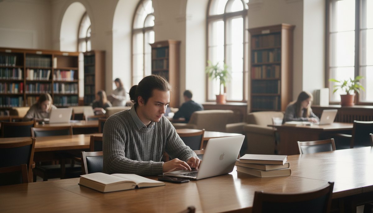 서울 오피스 워크스테이션에서 생산성 도구를 활용하는 한국 직장인