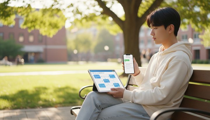 업무 통합도 비교 관련 이미지