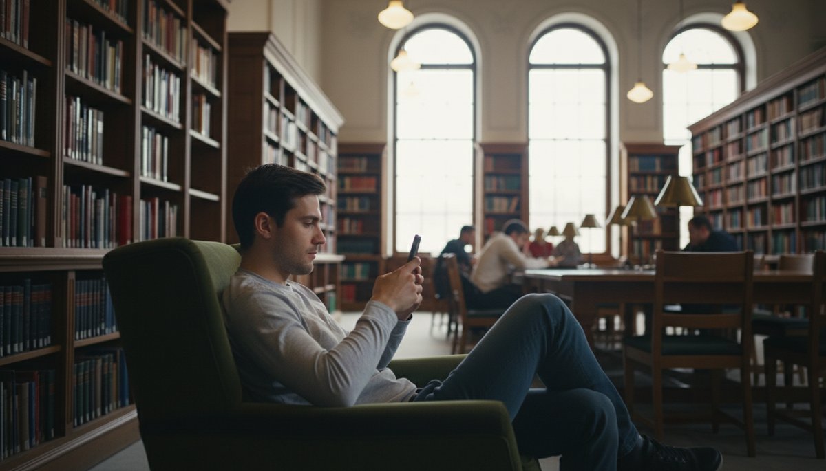 서울 금융가 빌딩과 AI 기술 발전을 상징하는 도시 풍경