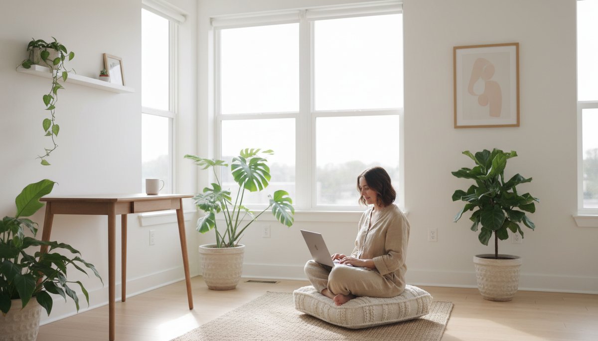 책상 위 노트북과 체크리스트가 적힌 한글 다이어리