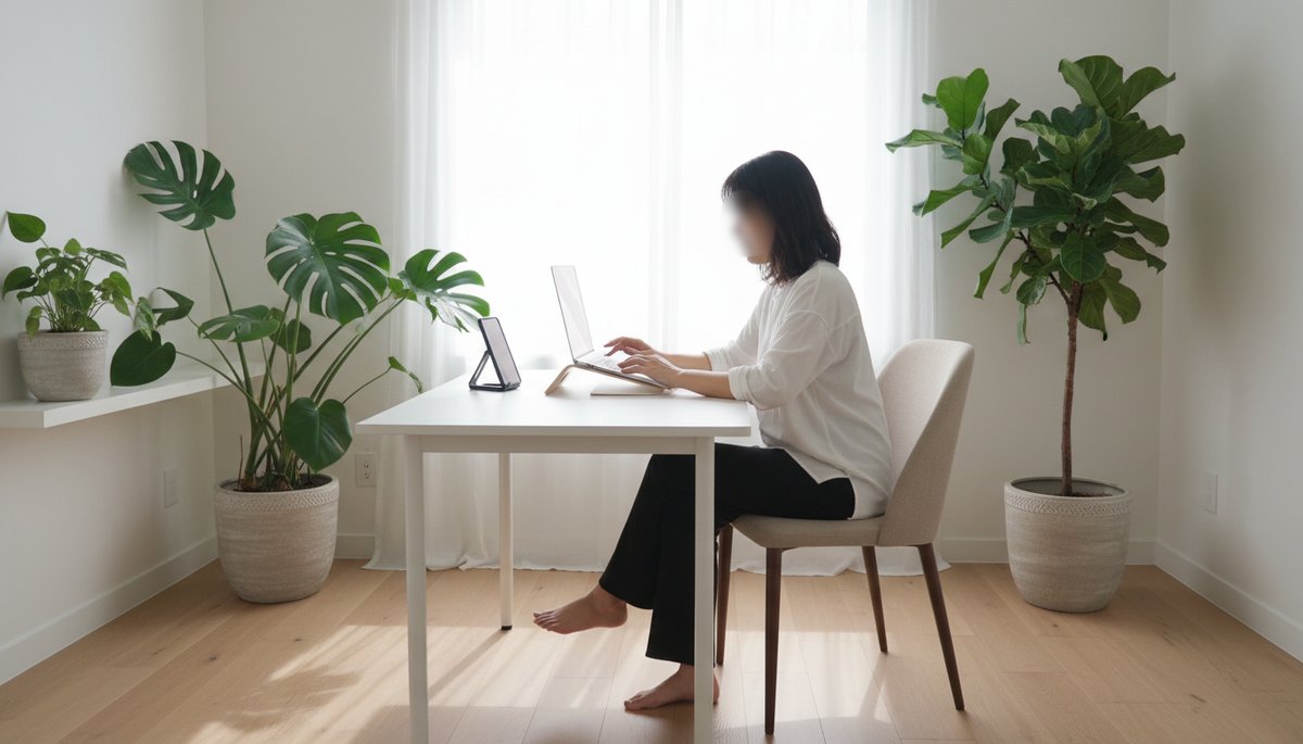 서울 카페에서 노트북으로 음성 API 테스트하는 한국 개발자