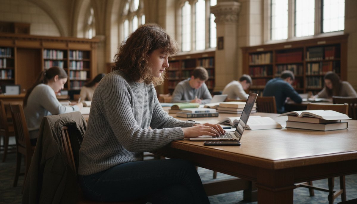 AI와 사람의 협업을 상징하는 듀얼 모니터 워크스테이션