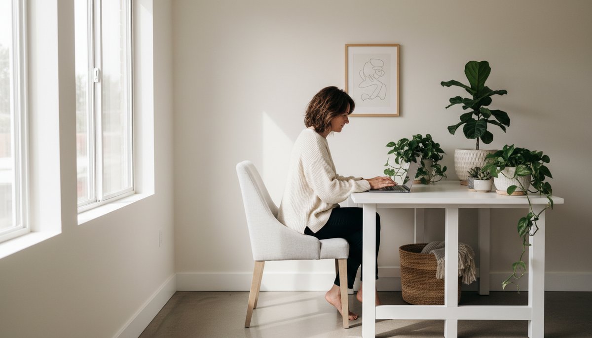 스마트폰 화면에서 스포티파이 실시간 가사가 표시되는 모습